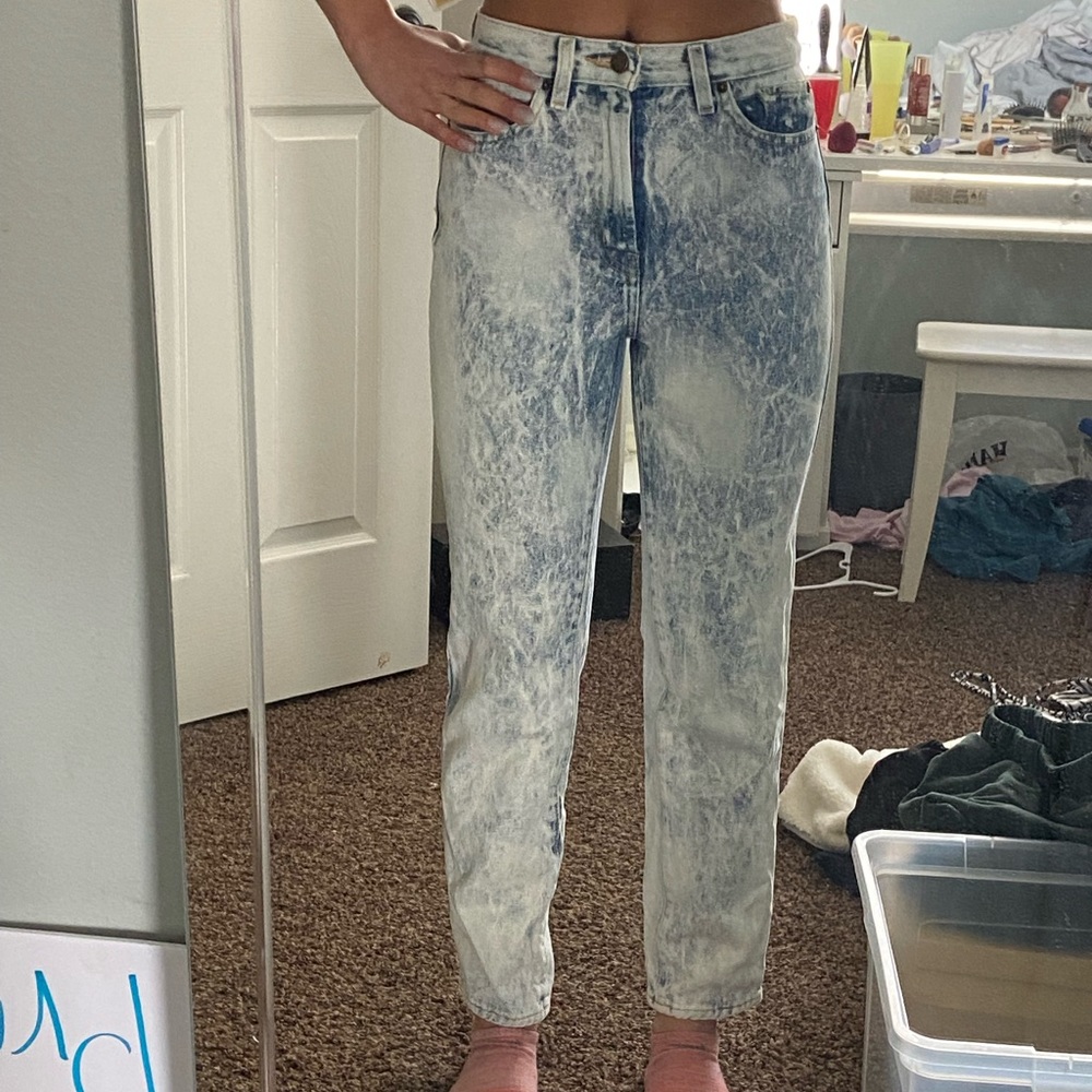 UO tie dye jeans
